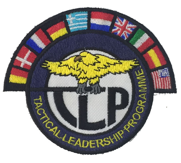 Escudo Bordado TLP Tactical Leadership Programme Europa